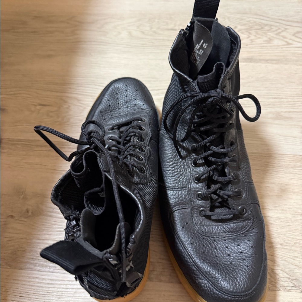 Nike SF Air Force 1 Mid Shoes Mens Sz 11.5 Black Gum Utility Sneakers 917753-003 - Picture 9 of 9